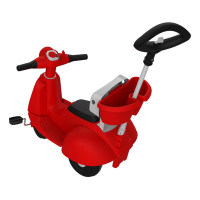 Triciclo Banderetta Passeio E Pedal Vermelho Bandeirante