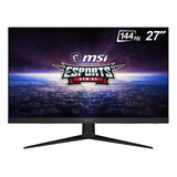 Monitor Msi 27 Gamer Optix G271 144hz 1ms Full Hd  Ips