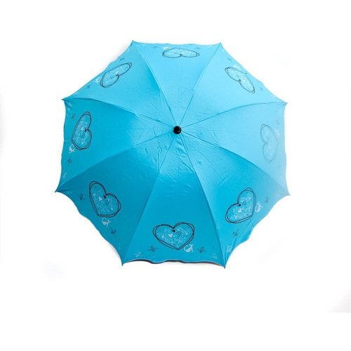 Paraguas Con Diseño De Corazones Demialma 
