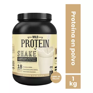 Shake Proteico En Polvo Sabor Vainilla 1 Kg