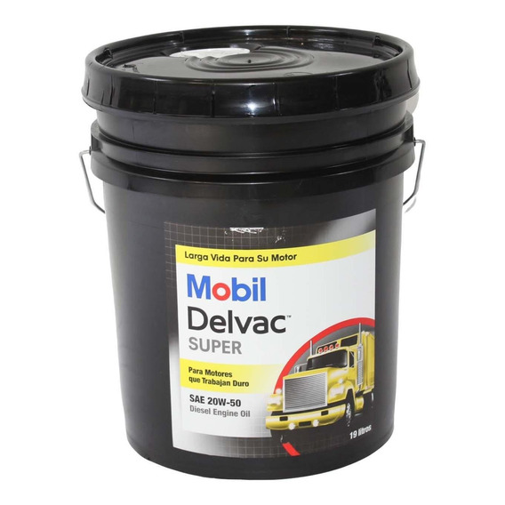 Aceite Motor Mobil Delvac Super 20w50 19 Lts