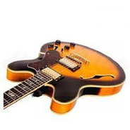 Guitarra Eléctrica Sx Gg-6 Custom Vs 335 1/2 Caja + Funda 