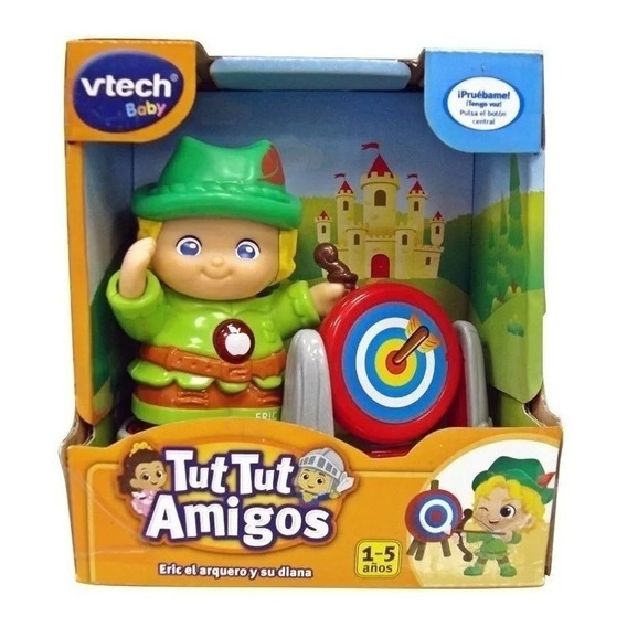 Muñeco Con Accesorio Luz Y Sonido Tut Tut Amigos Vtech