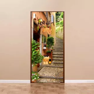 Decoración Para Puerta En Vinil Adherible 