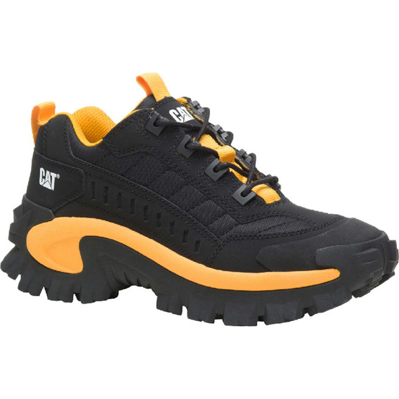 Sneaker Caterpillar Intruder Black/cat Yellow Para Hombre