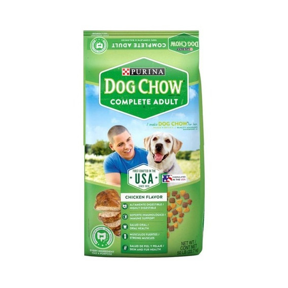 Alimento Perro Purina Dog Chow Complete Adulto 22.7 Croqueta