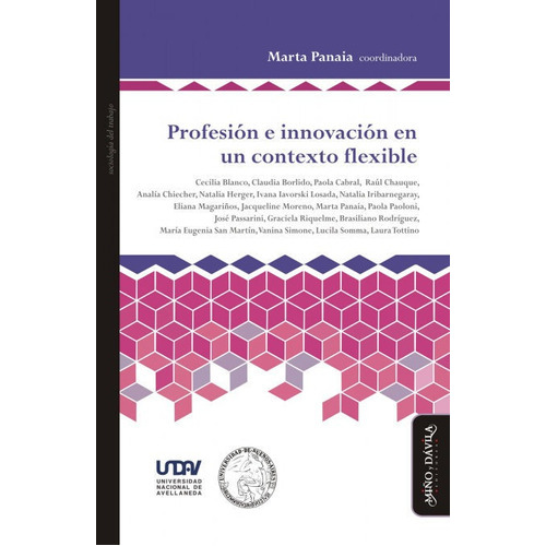 Profesiãâ³n E Innovaciãâ³n En Un Contexto Flexible, De Panaia, Marta. Editorial Miño Y Dávila Editores, Tapa Blanda En Español