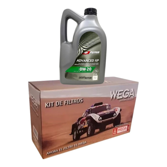 Kit Aceite Puma 0w20 Y Filtros Fiat Cronos 1.3 Wega Npcars