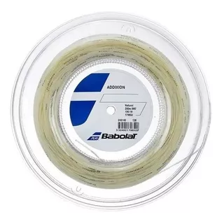 Rollo De Cuerda Babolat Addixion Calibre 1.30 X 200m Natural Color Crema