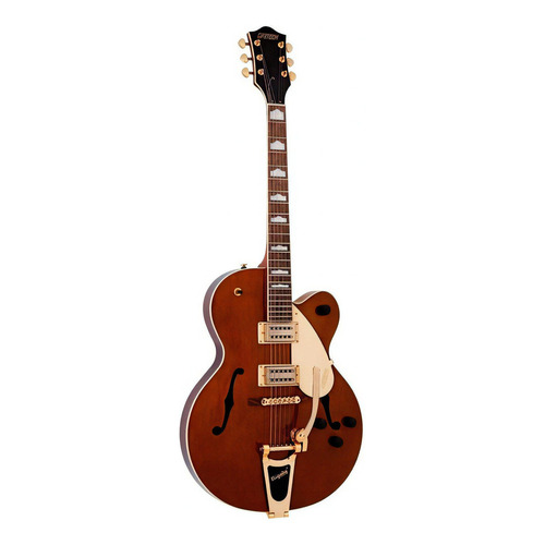 Guitarra Eléctrica Gretsch Streamliner G2410tg Hollow Body De Arce Single Barrel Brillante Con Diapasón De Laurel