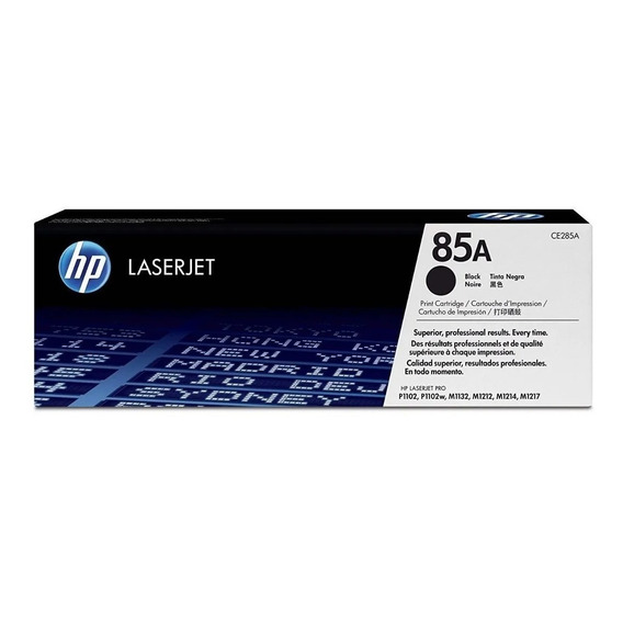 Toner Hp Ce285a Negro P1102 P1102w M1132 M1212 M1214 M1217