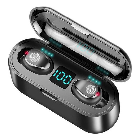 Audífonos Bluetooth 5.0 Inalámbricos Botón Táctil F9