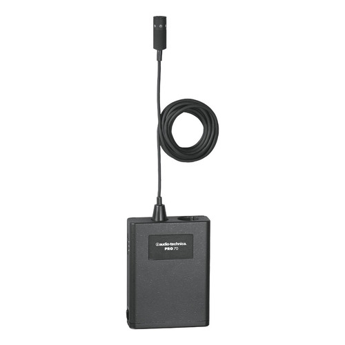 Micrófono Audio-Technica Pro70 condenser  cardioide negro