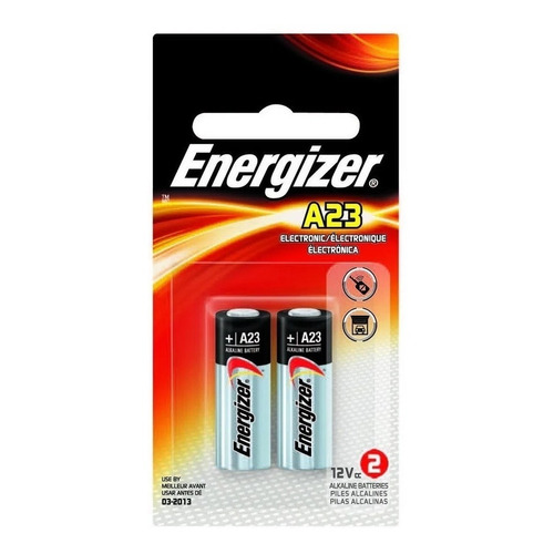 Pila Energizer A23 Cilíndrica - pack de 2 unidades
