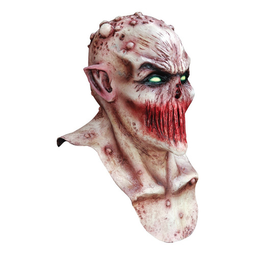 Máscara Deadly Silence Latex Halloween 26080 Color Crema Zombies