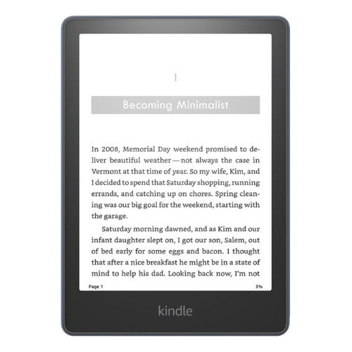 Amazon Kindle Paperwhite Signature 6.8 32gb Carga Wireless Color Azul