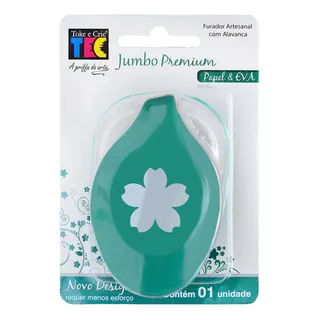 Furador Jumbo Premium Flor Sakura - 6644 - Fja046 Cor Verde