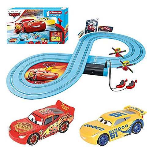 Carrera First Disney / Pixar Cars - Circuito De Carreras De Color slot car set