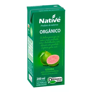 Suco De Goiaba Orgânico Native 200ml