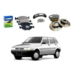  Kit Disco Pastilha Lona Uno 1.0 1.3 1.5 1.6 1991 A 2003