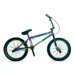 Bicicleta Freestyle Kenstone Cromoly - Tornasol Color Verde Tornasol