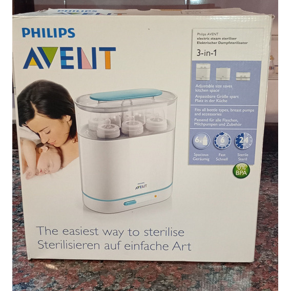 Esterilizador Philips Avent 3 En 1 Impecable