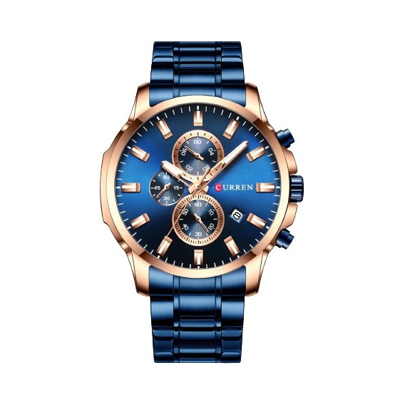 Reloj Para Hombre Curren Krec8103 Azul