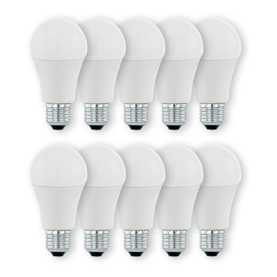 Pack 10 Ampolletas Led E-27 15w Calidas O Frias Sec / Hbled 