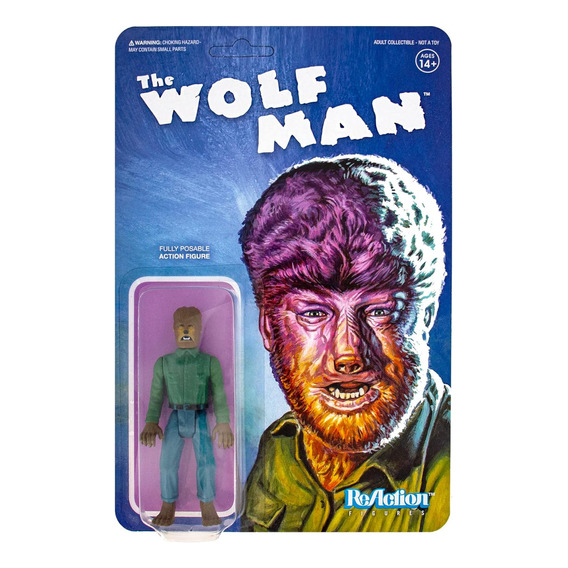 Super 7 Figura Reaction Universal Monsters The Wolf Man