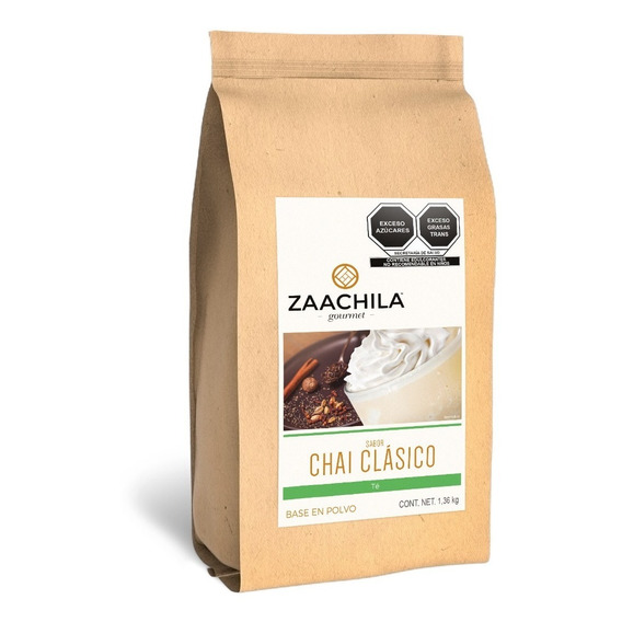 Zaachila Gourmet Chai Clásico Base Frappe / Caliente 1.36kg