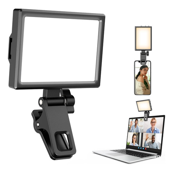 Luz Led Con Clip Para Telefono Computadora Portatil Tablet