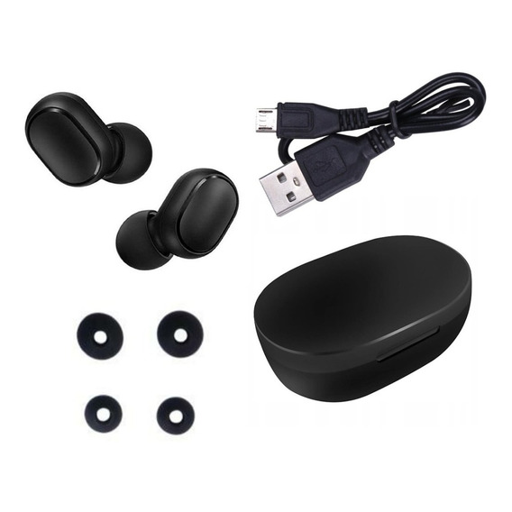 Auricular Bluetooth 5.0 Wireless Earbuds Novedad Color Negro