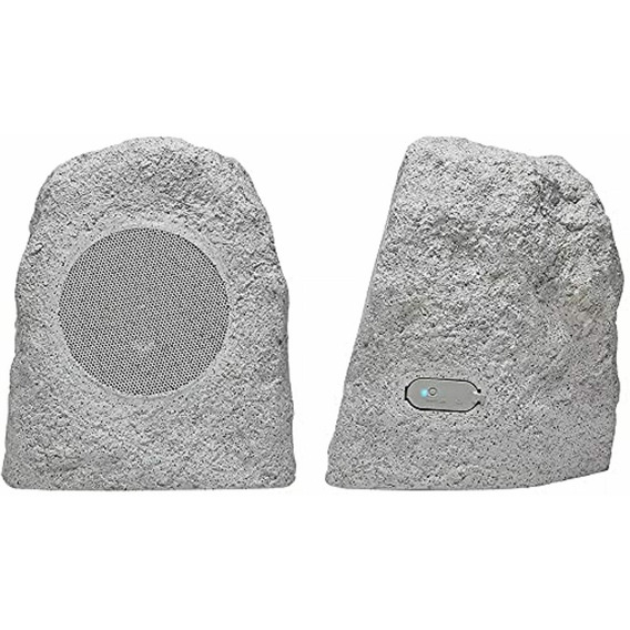 Parlantes Exterior Impermeables Bluetooth Diseño Rocas X 2 