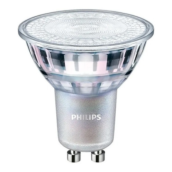 Ampolleta Dicroica Philips Gu10 7w Dimerizable Luz Cálida