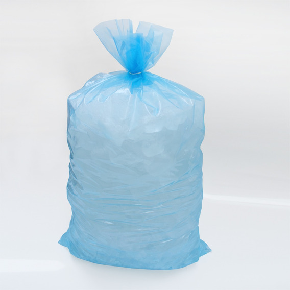 25 Kg Bolsa Azul Para 15kg De Hielo (aprox 720 Pza)