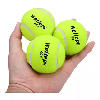 Kit Pelotas Tenis X3 Und Deporte Juego Tennis Raquetas