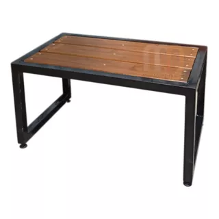 Mesa Ratona Para Jardin En Hierro Y Madera Mmn Sas