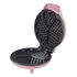 Waflera eléctrica Kassel Waffles KS-WPINK color rosa