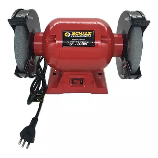 Moto Esmeril De Bancada 300w 6'' Schulz Rebolo Fino Desbaste