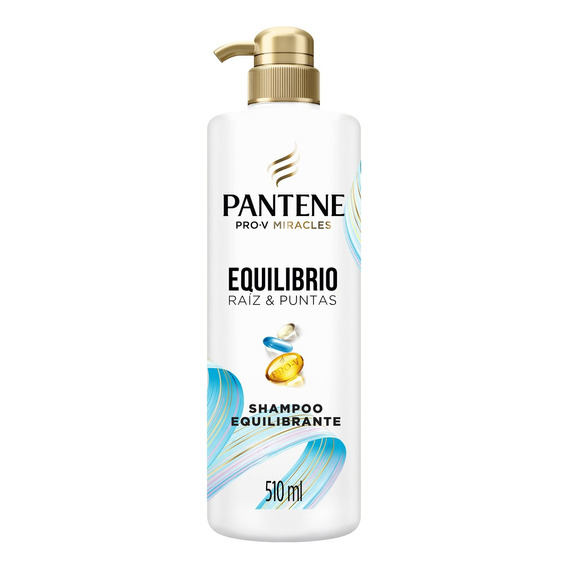 Shampoo Pantene Equilibrio para cabello Mixto 510 ml