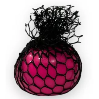 Squeeze Pelota Con Red Fluor