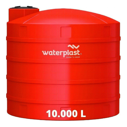 Tanque Agua Red Incendio Tricapa Rojo Waterplast 10000l