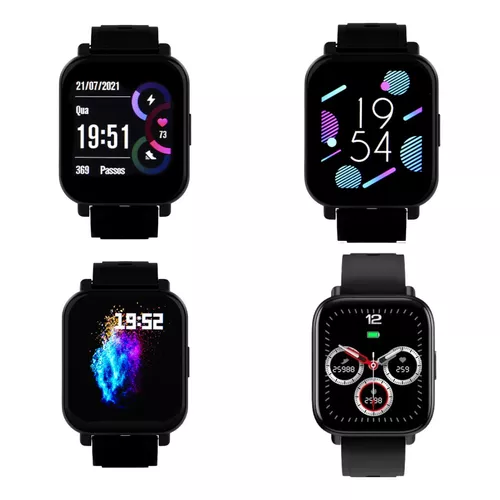 Relógio Smartwatch Philco Hit Wear 42Mm 1,7 Bt 8 Funções Bivolt