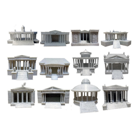 12 Casas Del Santuario Diorama Saint Seiya, Atenea De Regalo