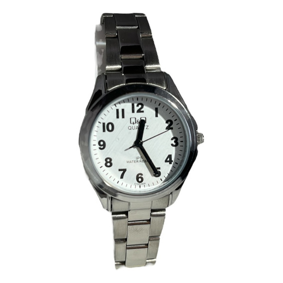 Reloj Q&q Análogo Acero Inoxidable Unisex