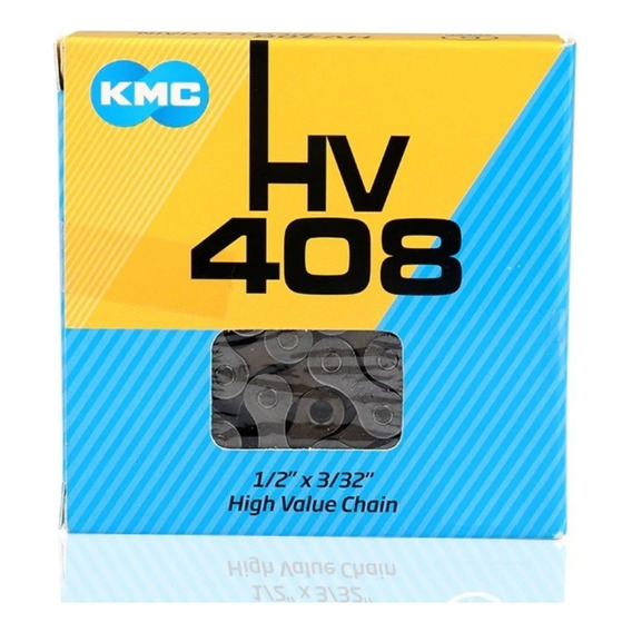 Cadena Kmc Hv408 Caja 6v - 7v - 8v Velocidades 116 Eslabones
