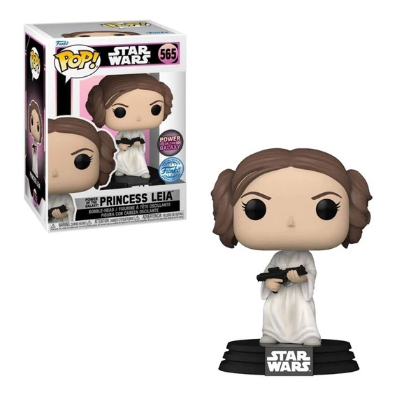 Funko Pop - Princess Leia  Star Wars [exclusivo] - 565