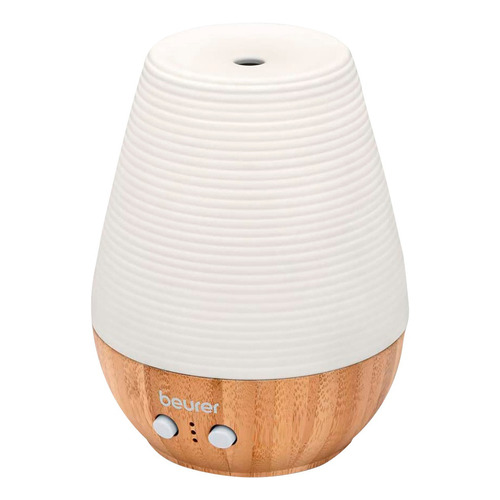 Difusor Aroma Bambú Porcelana Recargable Usb Luz Led Beurer Color Multicolor