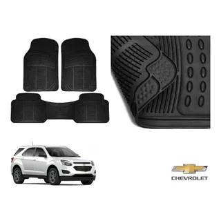 Tapetes Uso Rudo Chevrolet Equinox 2015 Rubber Black Origina