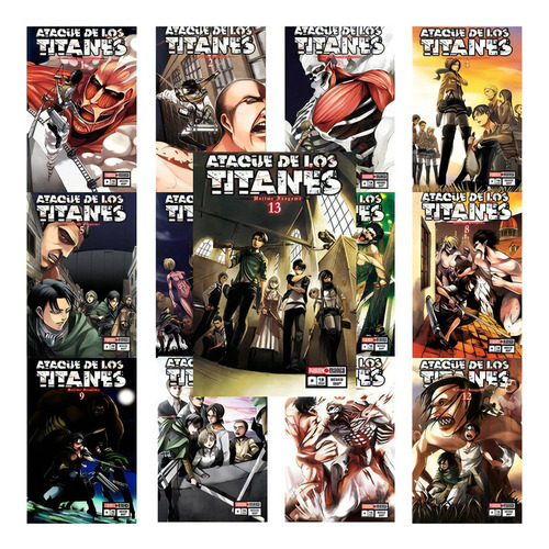 Ataque De Los Titanes: Ataque De Los Titanes, De Hajime Isayama. Serie Ataque De Los Titanes Editorial Planeta Manga, Tapa Blanda, Edición Panini En Español, 2009